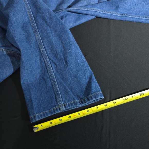 Roebuck & Co Heritage Denim Jeans Mens 34x30 Blue Straight Leg Classic Casual - Picture 6 of 14